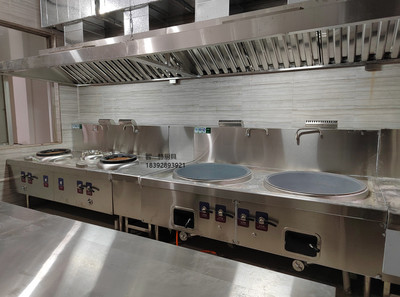 西安廚具公司商用廚房設備工程廚具工廠定做單位學校廚房廚具項目